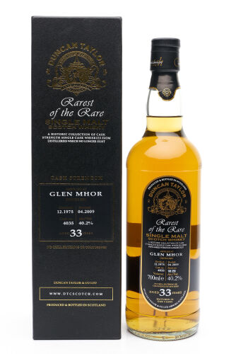 (1) Glen Mhor 1975 Duncan Taylor 33 Year Old, 40.2% ABV