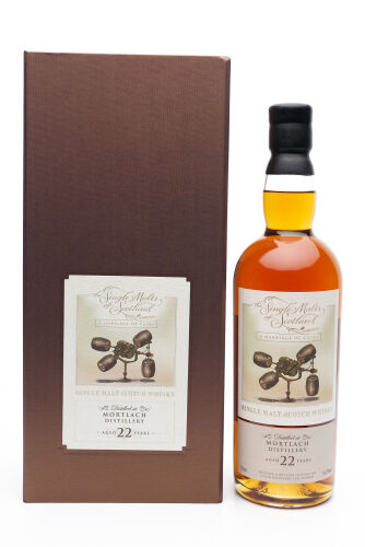 (1) Mortlach 22 Year Old Single Malts of Scotland A Marriage of Casks