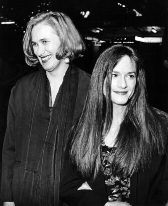 PHOTOGRAPHER UNKNOWN Jane Campion and Holly Hunter