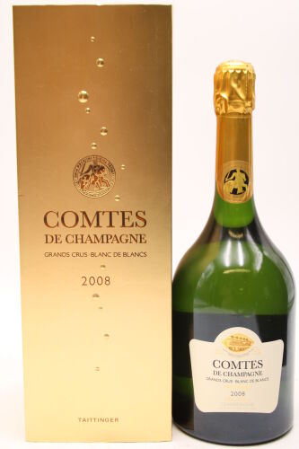 (1) 2008 Taittinger Comtes de Champagne Blanc de Blancs Brut, Champagne