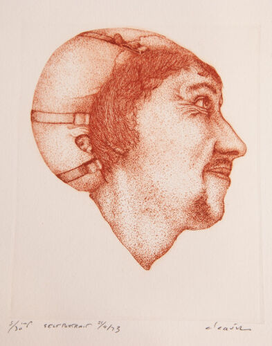 BARRY CLEAVIN Self Portrait
