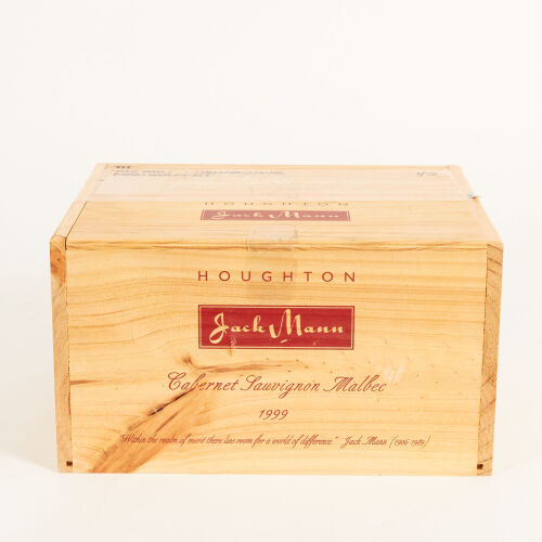 (6) 1999 Houghton 'Jack Mann' Cabernet Sauvignon, Frankland River (OWC)