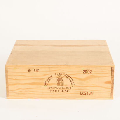 (3) 2002 Chateau Pichon Longueville Comtesse de Lalande, Pauillac, 1500ml [JR17] (OWC)