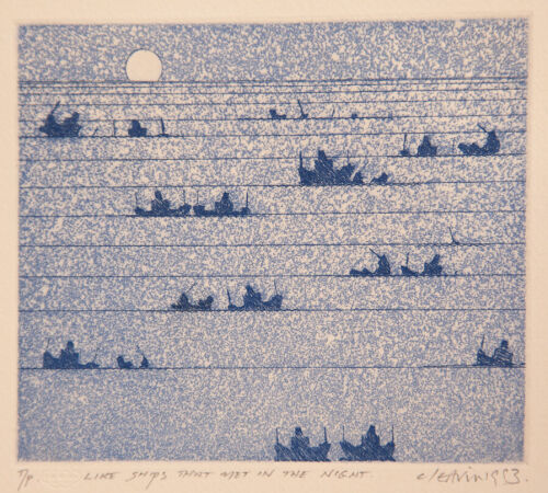 BARRY CLEAVIN Like ships that Met in the Night