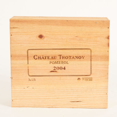 (3) 2004 Chateau Trotanoy, Pomerol, 1500ml [JR16.5] [WE94] (OWC)