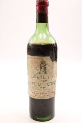 (1) 1939 Chateau Latour, Pauillac(MS)