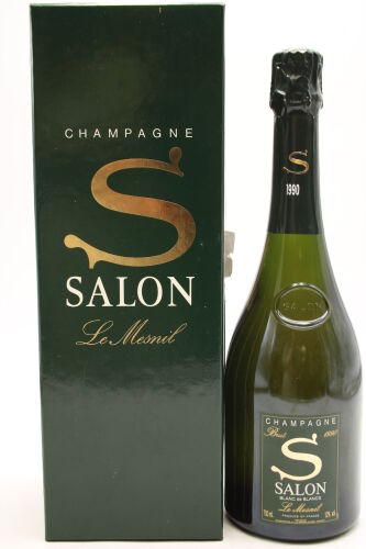 (1) 1990 Salon Cuvee 'S' Le Mesnil Blanc de Blancs Brut, Champagne [JR17.5] [WS97] (GB)