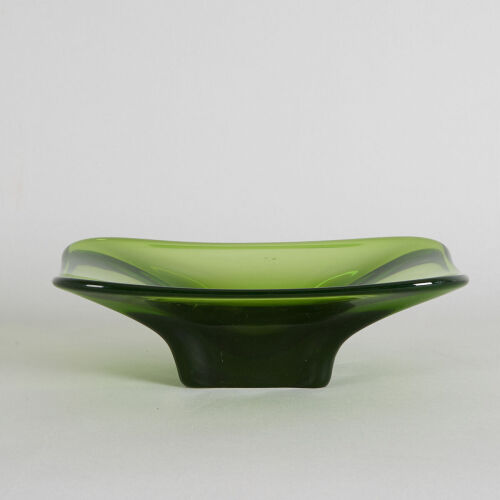 A Green Glass Bowl