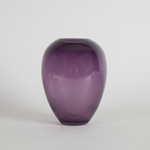 An Ola Hogland Glass Vase