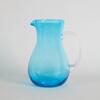 A Large Hand-Blown Electric Blue Jug