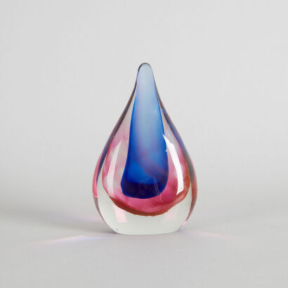 A New Zealand Collection Art Glass Drop Form