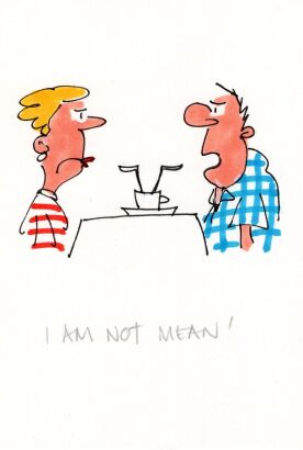 DAVID FLETCHER I am not mean!