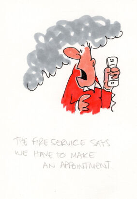 DAVID FLETCHER The fire service says...