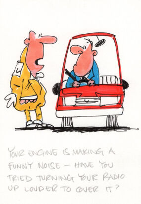 DAVID FLETCHER Your engine is making...
