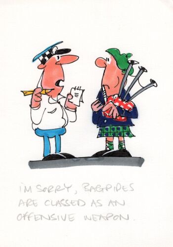 DAVID FLETCHER I'm sorry, bagpipes...
