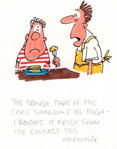 DAVID FLETCHER The sponge part of...