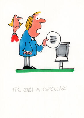 DAVID FLETCHER It's just a circular...