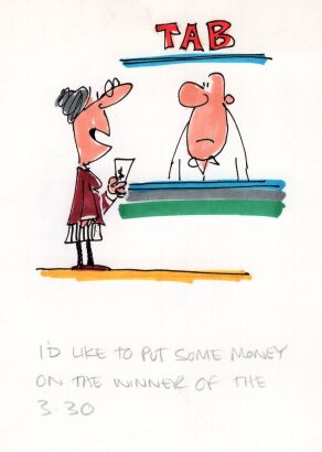 DAVID FLETCHER I'd like to put some money...