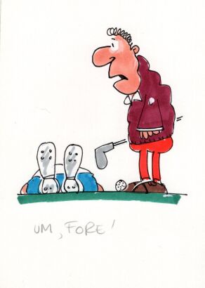 DAVID FLETCHER Um, Fore!