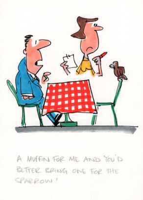 DAVID FLETCHER A muffin for me...