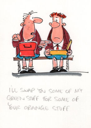 DAVID FLETCHER I'll swap you some...
