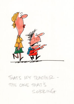 DAVID FLETCHER That's my teacher...