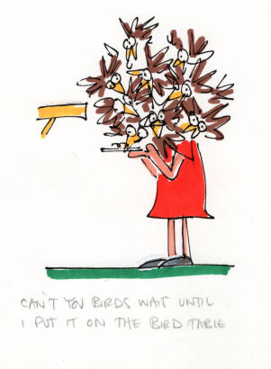 DAVID FLETCHER Can't you birds wait...