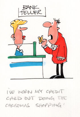 DAVID FLETCHER I've worn my credit card...