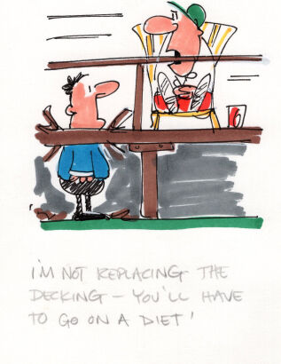 DAVID FLETCHER I'm not replacing the....