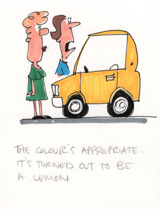 DAVID FLETCHER The colour's appropriate...