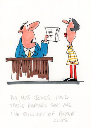 DAVID FLETCHER Ah, Miss Jones hold...