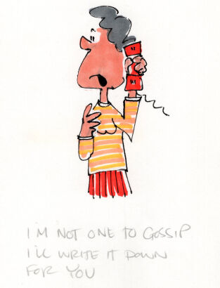 DAVID FLETCHER I'm not one to gossip...