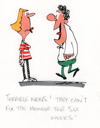 DAVID FLETCHER Terrible news! They can't...