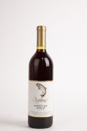 (1) 1994 Riverside Merlot, Hawkes Bay (STOL)