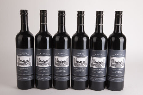 (12) 2004 Wynns Johnson Block Shiraz Cabernet, Coonawarra