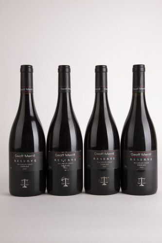 (4) 2003 Geoff Merrill Reserve Shiraz, McLaren Vale , Coonawarra (BSL) (TOL)