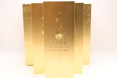 (6) 2006 Taittinger Comtes de Champagne Blanc de Blancs Brut, Champagne [JR16.5] [RP96] [WS94] [WE95]