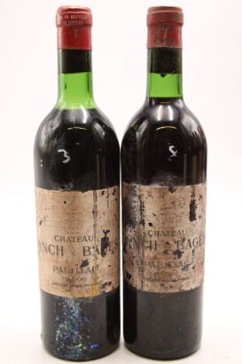 (2) 1967 Chateau Lynch-Bages, Pauillac