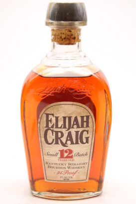 (1) Elijah Craig 12 Year Old Kentucky Straight Bourbon Whisky, 47% ABV