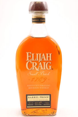 (1) Elijah Craig Small Batch Barrel Proof Bourbon, 65.7% ABV