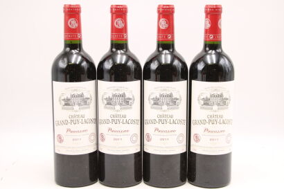 (4) 2011 Chateau Grand-Puy-Lacoste, Pauillac