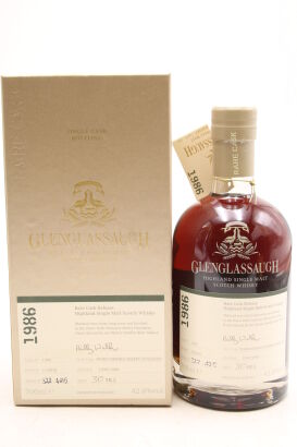 (1) Glenglassaugh 1986 30 Year Old Rare Cask Release Batch 3 Single Malt Whiskey, 42.6% ABV