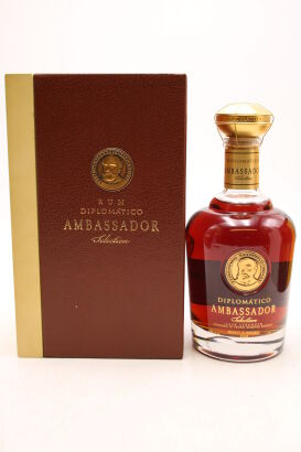 (1) Diplomatico Ambassador Selection Cask Strength Rum Finished in Pedro Ximenez Barrels, Venezuela 47% ABV