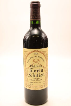 (1) 1996 Chateau Gloria, Saint-Julien