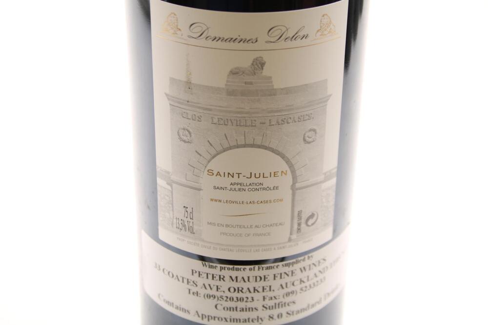 6) 2002 Chateau Leoville-Las Cases 'Grand Vin de Leoville', Saint