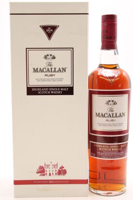 (1) Macallan Ruby Single Malt Scotch Whisky, 43% ABV