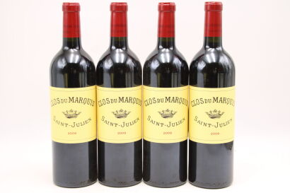 (4) 2009 Chateau Leoville-Las Cases 'Clos du Marquis', Saint-Julien [JR16] [WE94]