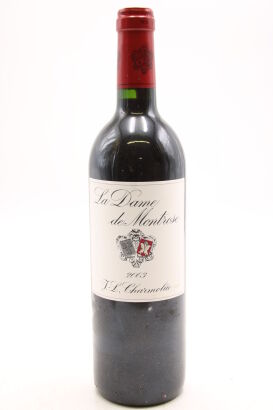 (1) 2003 Chateau Montrose La Dame de Montrose, Saint-Estephe [JR16.5]