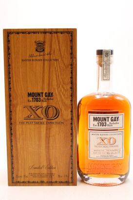 (1) Mount Gay Master Blender Collection XO The Peat Smoke Expression Limited Edition Rum, 57% ABV