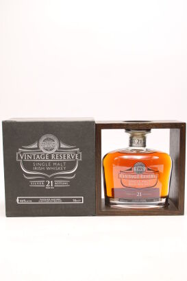 (1) Teeling Whiskey 21 Year Old Vintage Reserve / Silver Bottling Single Malt Irish Whisky, 46% ABV (GB)